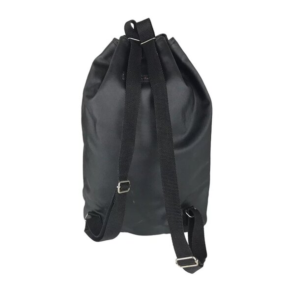 Arezzo Firasole‎ Womens Black Zip Inner Pocket Adjustable Strap Backpack Bag - Picture 4 of 6